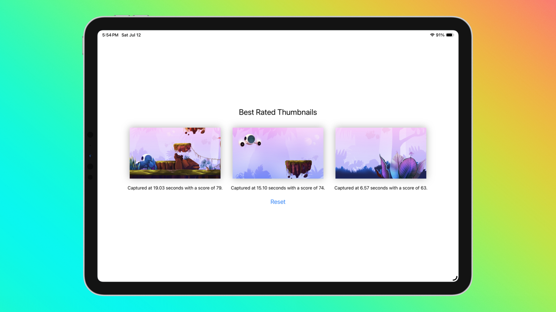 A screenshot of Thumbnail Generator