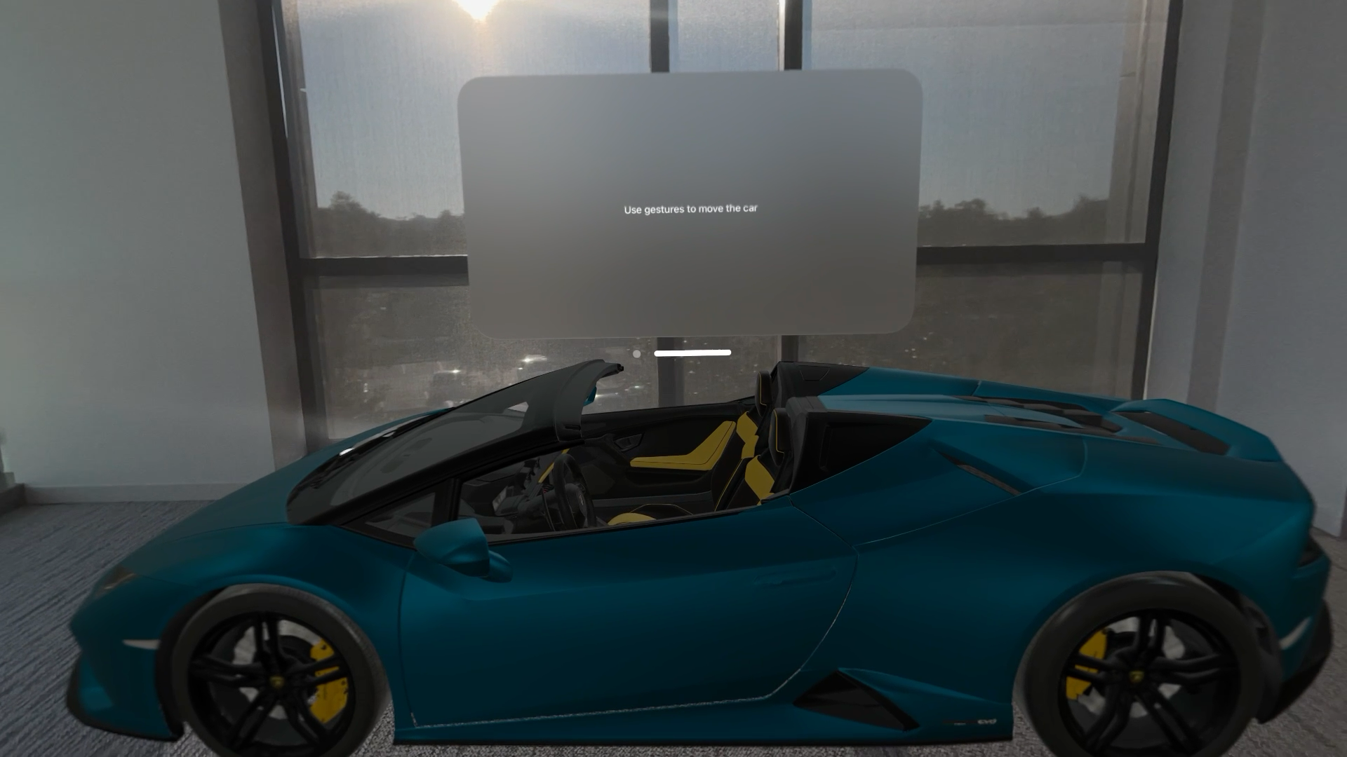 Creating an interactive 3D model in visionOS